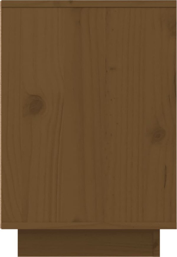 vidaXL Σετ 2 Κομοδίνα Μέλισσα Καφέ 50x34x50 cm από Πεύκο