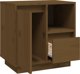 vidaXL Σετ 2 Κομοδίνα Μέλισσα Καφέ 50x34x50 cm από Πεύκο