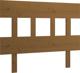 vidaXL Κεφαλάρι κρεβατιού μελιού καφέ, 103,5x3x81 cm, ξύλο πεύκου