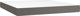 vidaXL Kontinental κρεβάτι με στρώμα, γκρι, οικοδέρμα, 180x200 cm