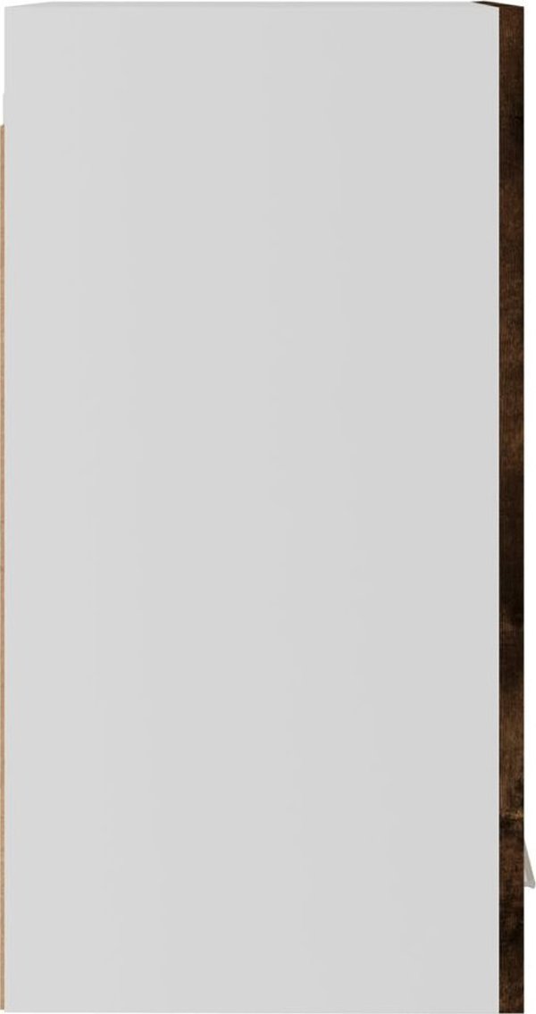 vidaXL Κρεμαστή ντουλάπα, καπνισμένη δρυς, 29,5x31x60 εκ