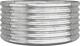 vidaXL vidaXL Donica ogrodowa, malowana proszkowo stal, 80x80x36 cm, srebrna