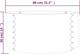 vidaXL vidaXL Donica ogrodowa, malowana proszkowo stal, 80x80x36 cm, srebrna
