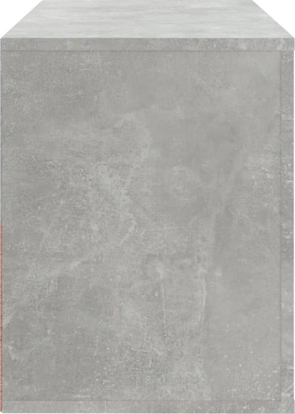 vidaXL Παπουτσοθήκη Γκρι Σκυροδέματος 80x35x45 cm