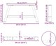 vidaXL Nogi do stolika kawowego, 2 szt., biale, 60x(30-31) cm, stal