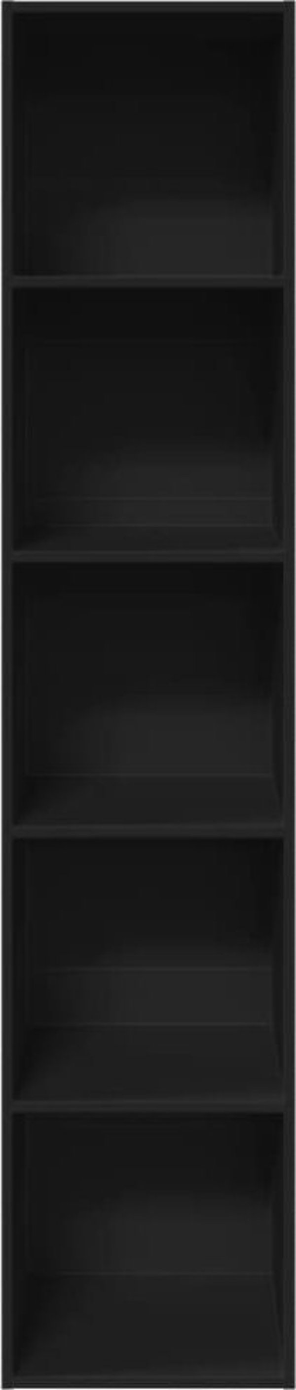 vidaXL Βιβλιοθήκη Μαύρη 40x30x189 cm από Υλικό Ξυλείας
