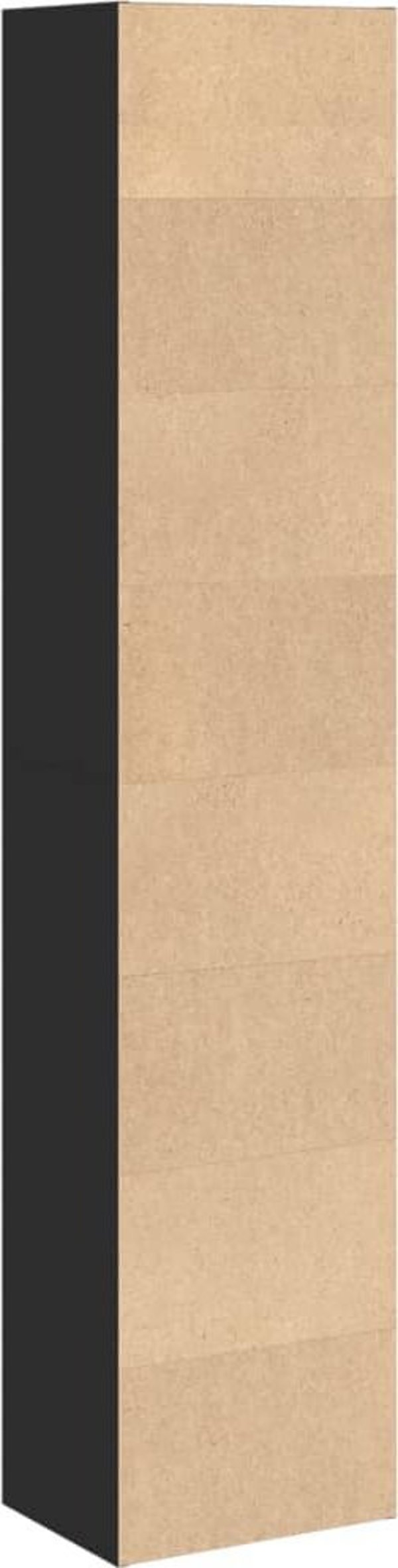 vidaXL Βιβλιοθήκη Μαύρη 40x30x189 cm από Υλικό Ξυλείας