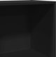 vidaXL Βιβλιοθήκη Μαύρη 40x30x189 cm από Υλικό Ξυλείας