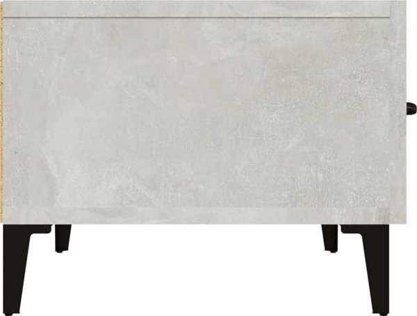 vidaXL Szafka pod TV, szarosc betonu, 150x34,5x30 cm