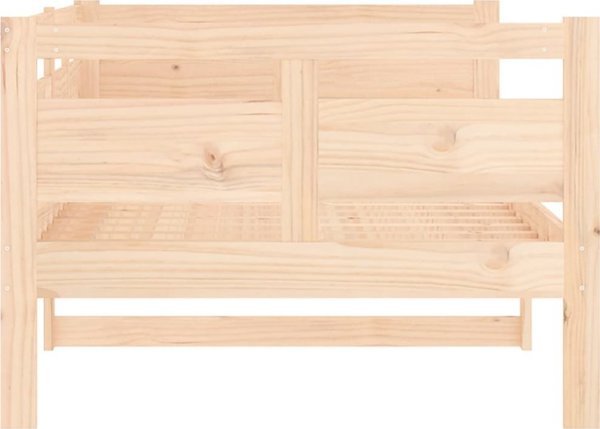 vidaXL Ημέρας κρεβάτι από μασίφ πεύκο, 90x190 cm