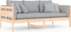 vidaXL Ημέρας κρεβάτι από μασίφ πεύκο, 90x190 cm