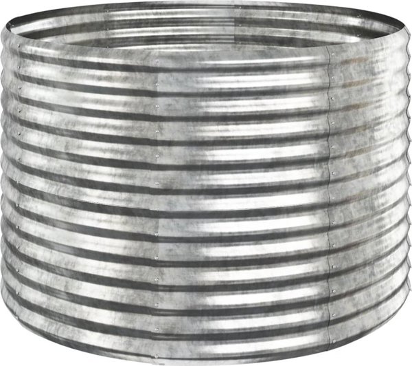 vidaXL Donica ogrodowa, malowana proszkowo stal, 100x100x68 cm