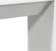 vidaXL Σκαμπό μπαρ, λευκό, 102x50x103,5 εκ, ξυλώδες υλικό