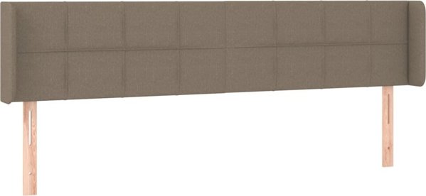 vidaXL Κεφαλάρι uszak ταουπε 183x16x78/88 cm από ύφασμα