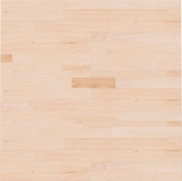 vidaXL Τετράγωνη επιφάνεια τραπεζιού, 70x70x1,5 cm, ακατέργαστο δρυς