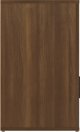 vidaXL Szafka nocna, brazowy dab, 50x36x60 cm