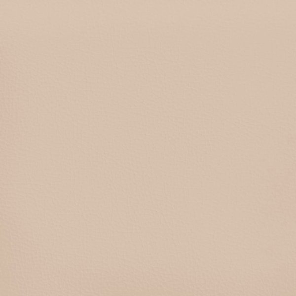 vidaXL Κρεβάτι κοντινό, cappuccino, 80x200 εκ., με επένδυση από τεχνητό δέρμα