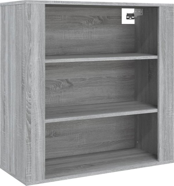 vidaXL Ντουλάπι τοίχου, γκρι δρυς σονόμα, 80x33x80 εκ.