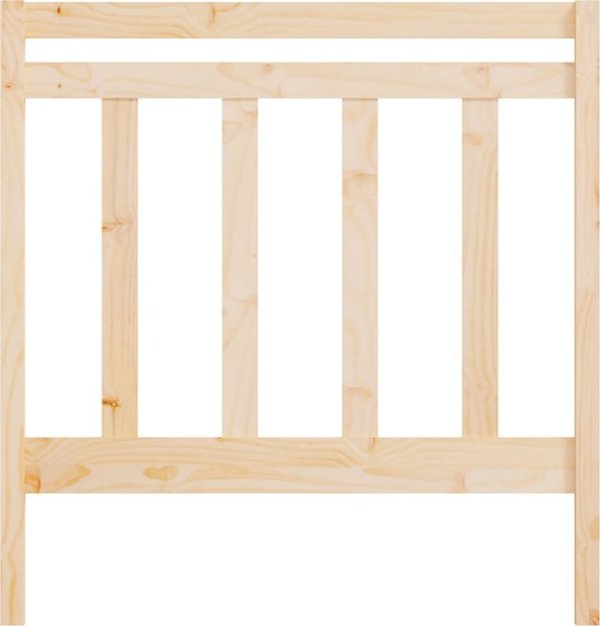 vidaXL Κεφαλάρι Κρεβατιού, 95x4x100 cm, Κουκουναριά Ξύλο