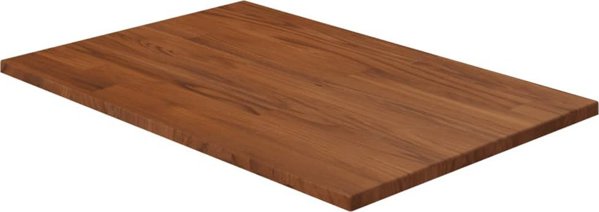 vidaXL Blat do lazienki ciemnobrazowy 60x40x1,5 cm lite drewno