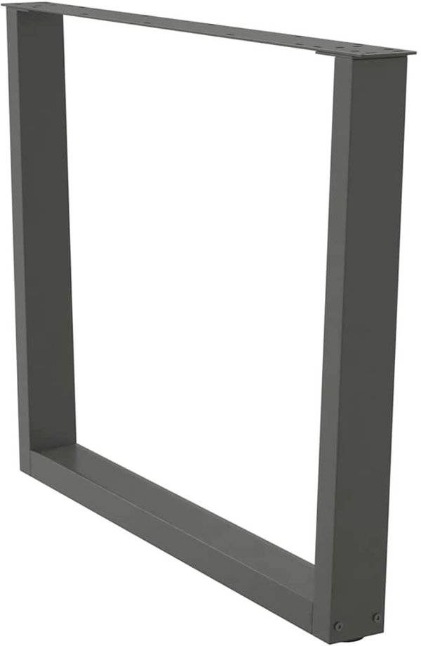 vidaXL Nogi stolu jadalnego w ksztalcie litery V 3 szt Antracyt Stal