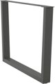 vidaXL Nogi stolu jadalnego w ksztalcie litery V 3 szt Antracyt Stal