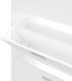 vidaXL Ντουλάπα παπουτσιών, λευκό, 63x24x103 εκ., από υλικό ξυλώδους προέλευσης