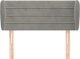 vidaXL Κεφαλάρι τύπου uszak, ανοιχτο γκρι, 103x23x78/88 εκ., αψαμιτι