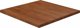 vidaXL Kwadratowy blat do stolika, ciemnobrazowy, 60x60x2,5 cm, debowy