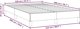 vidaXL Πλαίσιο κρεβατιού, μπλε, 120x200 cm, με υφασμάτινη επένδυση