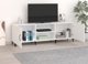 vidaXL Έπιπλο TV, λευκό, 150x30x50 εκ., υλικό ξύλου