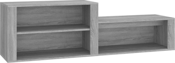 vidaXL Szafka για παπούτσια, γκρι δρυς Sonoma, 150x35x45 cm