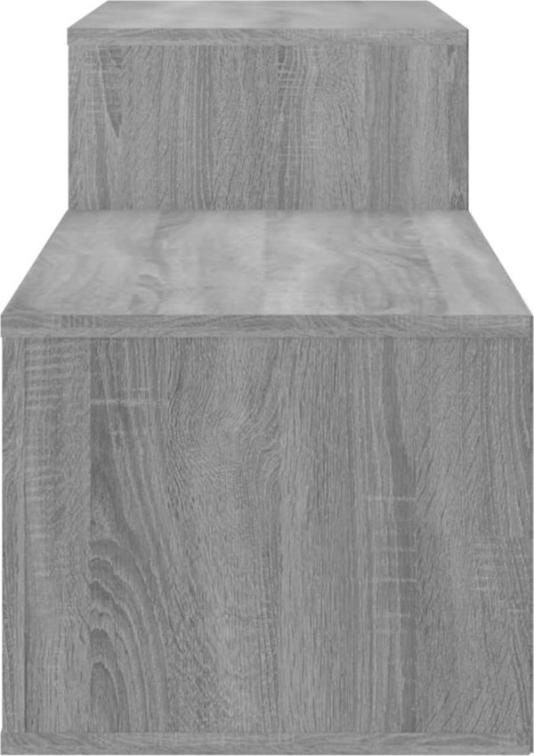 vidaXL Szafka για παπούτσια, γκρι δρυς Sonoma, 150x35x45 cm