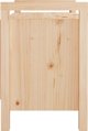 vidaXL Πάγκος για διάδρομο, 80x40x60 εκ, μασίφ πεύκο