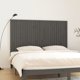Προσκεφαλο κρεβατιού vidaXL γκρι 185x3x110 cm από μασίφ ξύλο πεύκου