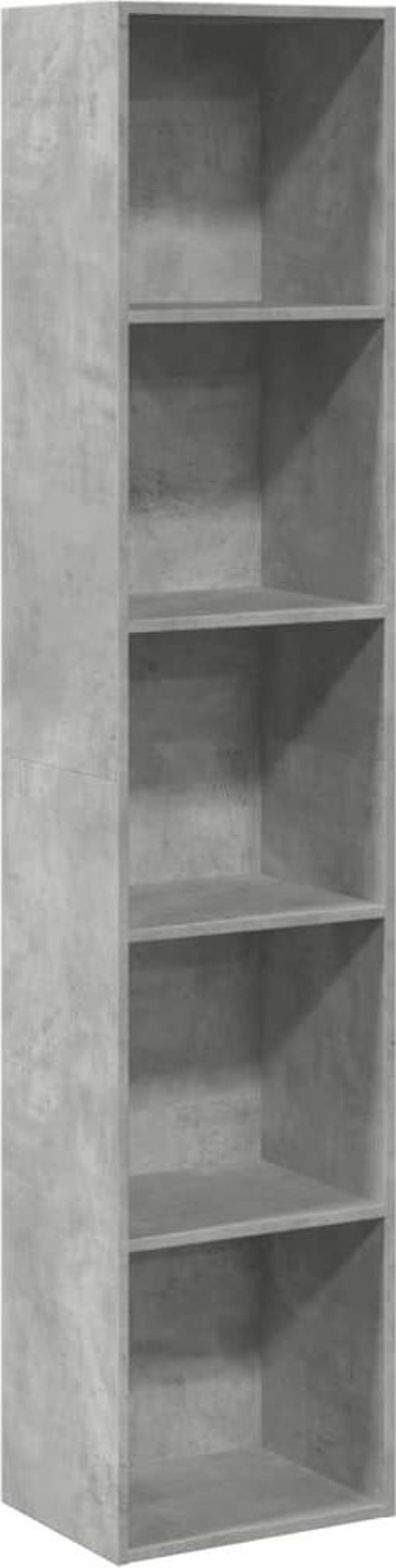 vidaXL Ράφι βιβλίων, απόχρωση σκουριάς, 40x30x189 εκ.