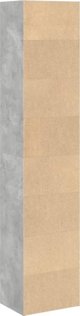 vidaXL Ράφι βιβλίων, απόχρωση σκουριάς, 40x30x189 εκ.