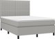 vidaXL Lozko kontynentalne me to matelas, svantrozaro, 140x190cm, tkanina