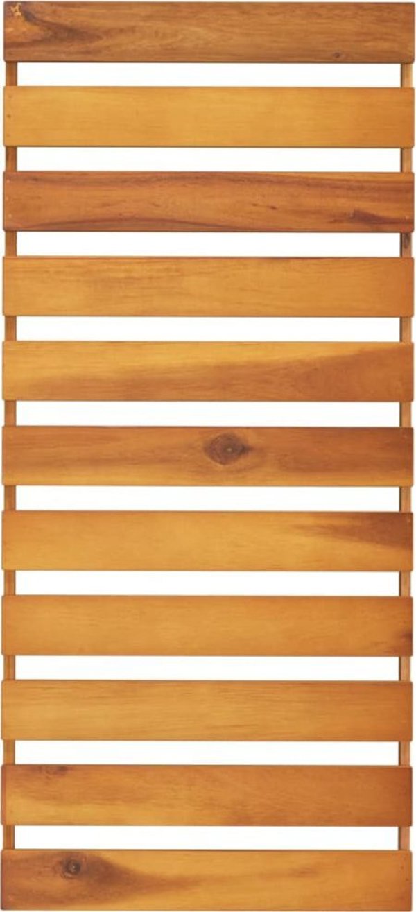 vidaXL Πτυσσόμενη ραφιέρα με 3 ράφια, καφέ, 70x31x63 cm, ξύλο ακακίας