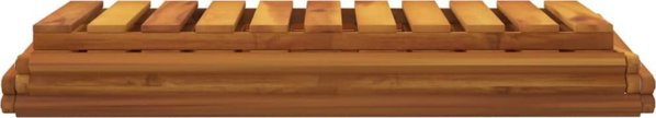 vidaXL Πτυσσόμενη ραφιέρα με 3 ράφια, καφέ, 70x31x63 cm, ξύλο ακακίας