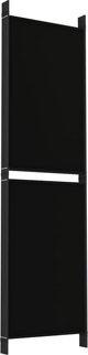 vidaXL vidaXL Parawan 5-panelowy, czarny, 250 x 180 cm, tkanina