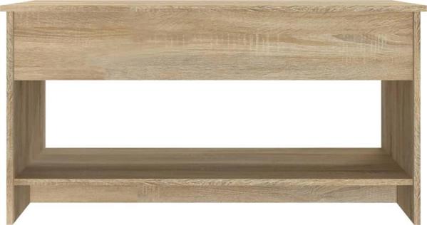 vidaXL Τραπεζάκι σαλονιού από δρυς sonoma 102x50x52,5 cm