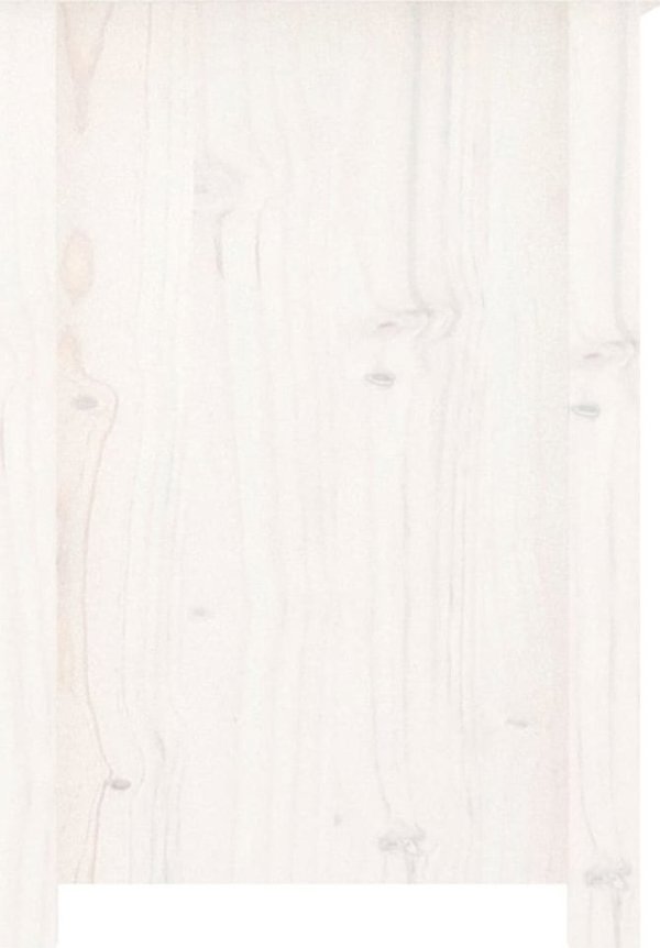 vidaXL Έπιπλο τηλεόρασης, λευκό, 103x36,5x52 εκ., πεύκο