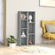 vidaXL Βιβλιοθήκη σε γκρι δρυ Sonoma 50x25x106 cm