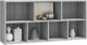 vidaXL Βιβλιοθήκη σε γκρι δρυ Sonoma 50x25x106 cm