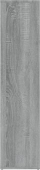 vidaXL Βιβλιοθήκη σε γκρι δρυ Sonoma 50x25x106 cm