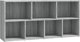 vidaXL Βιβλιοθήκη σε γκρι δρυ Sonoma 50x25x106 cm