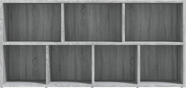 vidaXL Βιβλιοθήκη σε γκρι δρυ Sonoma 50x25x106 cm