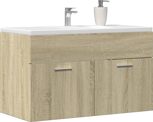 Szafka pod umywalke dab sonoma 80x38,5x46 cm