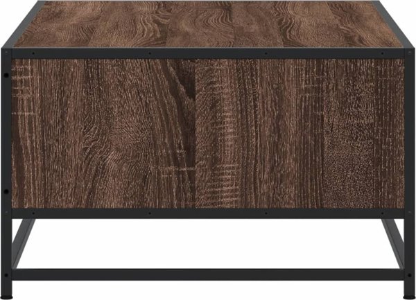 vidaXL Stolik kawowy brazowy dab 100x57x35 cm